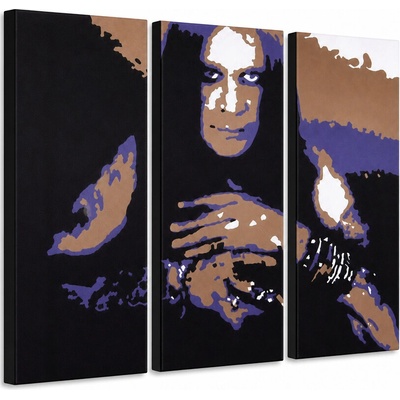 Ručne maľovaný POP Art obraz Ozzy Osbourne - 90x60 cm