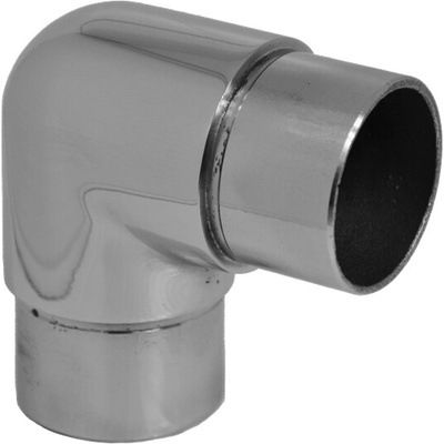 Spojka rohová na trubku ø 42,4 mm, leštená AISI 304