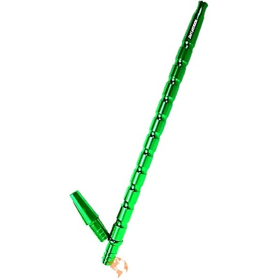 Hookah Náustek a koncovka Flame Eleven pro silikonové hadice zelené