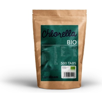 GymBeam Bio Chlorella 500 mg 500 tablet