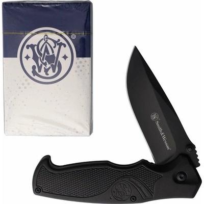 Smith & Wesson Set zatvárací nôž + balíček kariet