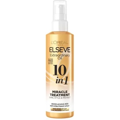 L'Oréal Elseve Extraordinary Oil 10in1 Miracle Treatment подхранващо и разкрасяващо масло за коса 150 ml за жени