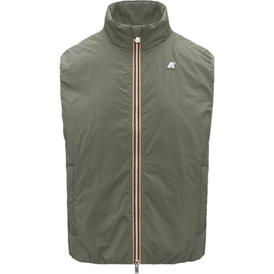 K-Way Мъжки синтетичен елек K-Way Valen Plain Warm Synthetic vest - Green Lichen - размер XXL (032-1751-0316)