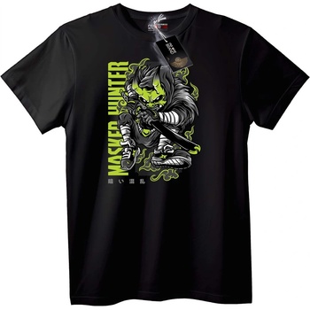 NOONEBRAND Тениска Маскиран Ловец - 2XL, Black