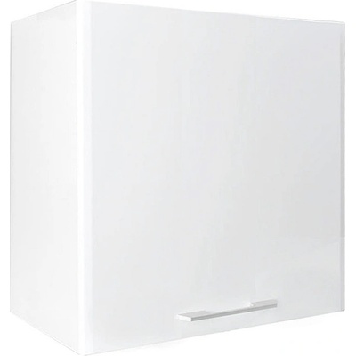 Matis Кухненски шкаф горен с една врата за аспиратор in mdf va60 1v бял гланц