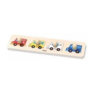 Vigan Viga Viga 44535 First puzzles with handles - cars