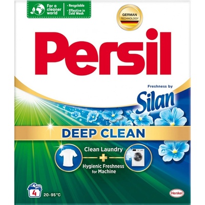 Persil Deep Clean Freshness by Silan prací prášok na bielu a farebnú bielizeň 4 PD 260 g
