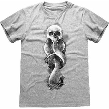 Harry Potter Dark Arts Snake šedé tričko unisex