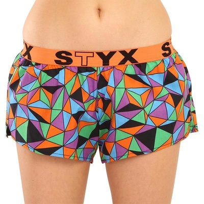 Styx Dámske trenky art športová guma trojuholníky T1056