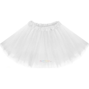 Bílá TUTU sukně 30 cm tylové tutu sukně: bílá