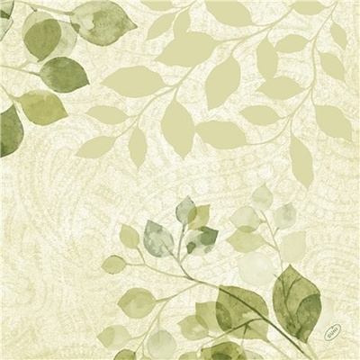 BioDunisoft Servítka 40x40 cm s vzorom PAISLEY LEAVES 60 ks 100032210
