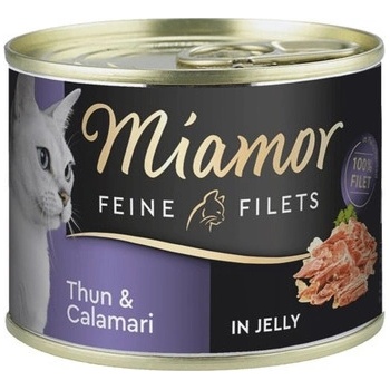 Miamor Feline Filets Tuňák a Kalamáry v želé 185 g