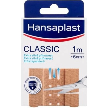 Hansaplast CLASSIC náplasť textilná 6 cm x 1 m 1 ks