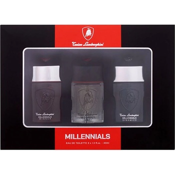 Tonino Lamborghini Millennials подаръчен комплект с тоалетна вода 3x40мл за мъже 1 бр