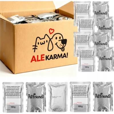 Carrefour krmivo mix chutí 40 x 85 g