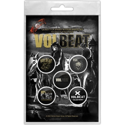 Значки volbeat - outlaw gentlemen - razamataz - bb123