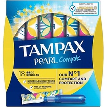 Tampax Compak Pearl Regular dámské tampony 18 ks