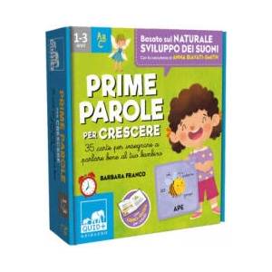 Prime parole per crescere. 35 carte per insegnare a parlare bene al tuo bambino (ISBN: 9788858038116)
