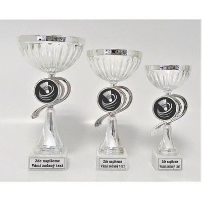 VIZINGR Badmintonové poháry 503-LAC018 503-LAC018/24 cm