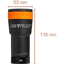 AMMONITE LED SPELEO MARK II. + ACCU TYPE 10 - SET