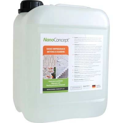 NanoConcept Nano impregnace betonu a kamene 5000 ml – Zbozi.Blesk.cz