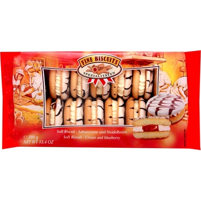 Feiny Biscuits Sendvič borůvka/smetana 380 g – Zboží Dáma