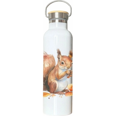 Jan.Ne VEVERKA termoska bambus 750 ml