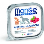 Monge Monoprotein Fruits Paté duck & raspberry 150 g