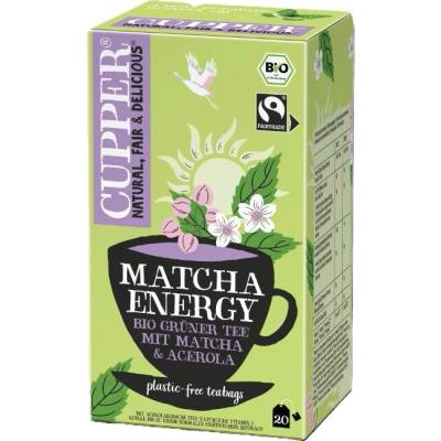 Cupper Čaj Matcha Energy zelený čaj 40 g