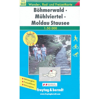 Turistická mapa Böhmerwald