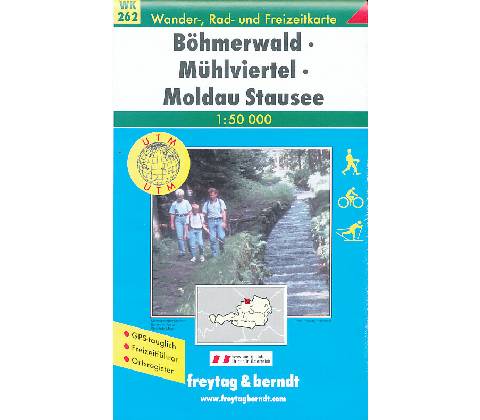 Turistická mapa Böhmerwald