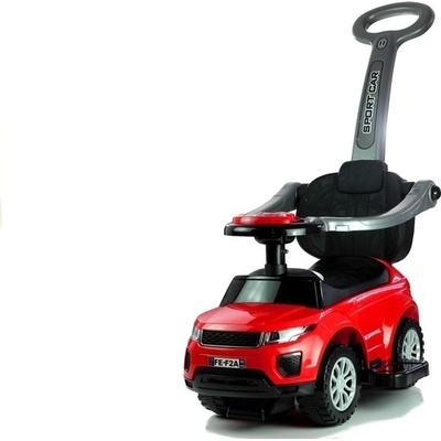 Mamido Range Rover s vodící tyčí 3v1 červené L-2851 C