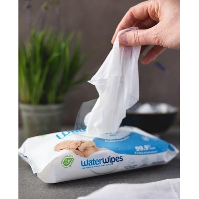 WaterWipes 12 пакета Бебешки кърпички Water Wipes x 60 бр. , 99.9 % вода