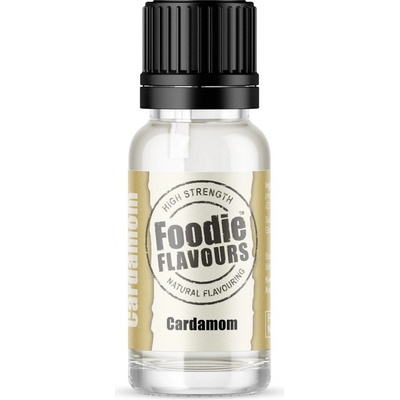 Foodie Flavours Prírodná koncentrovaná aróma 15 ml kardamón