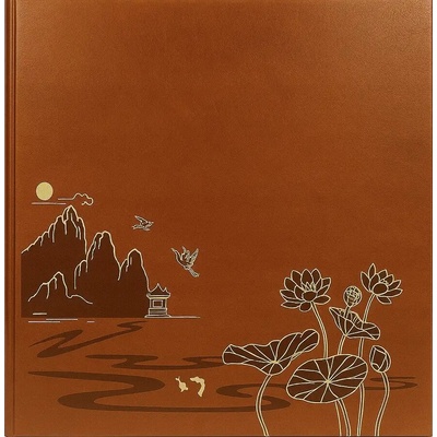 Fotoalbum 10x15 pre 500 fotiek Lotus-brown