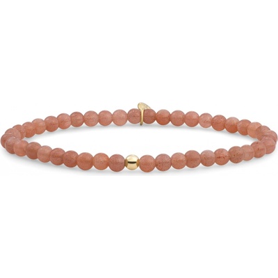 Sparkling Jewels korálkový náramek se slunečním kamenem SBG-GEM58-ADD-4MM