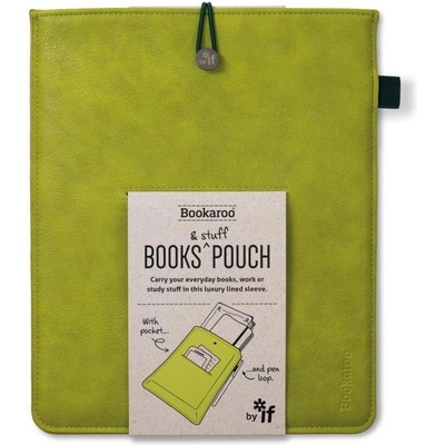 Bookaroo Pouzdro na knihu zelenkavé