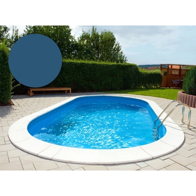 BWT Bazénová fólia oválna 490 x 300 x 150 cm Adria Blue so závesným lemom P1