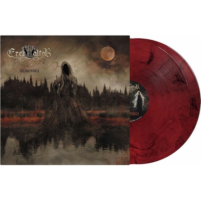 EREB ALTOR - HÄLSINGEMÖRKER DELUXE RED BLACK MARBLED 2 LP