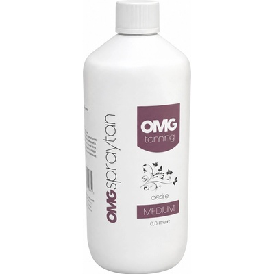 OMG spray tan - barva na samoopalovací nástřik dark 1l