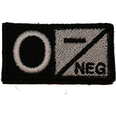 Condor Krevní skupina 0 NEG - černá/bílá