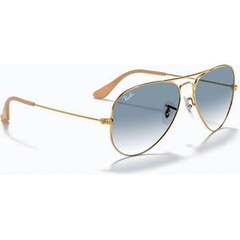 Ray-Ban Слънчеви очила Ray-Ban Aviator Classic arista gold/light blue