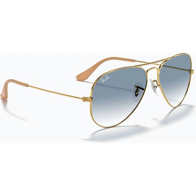 Ray-Ban Слънчеви очила Ray-Ban Aviator Classic arista gold/light blue