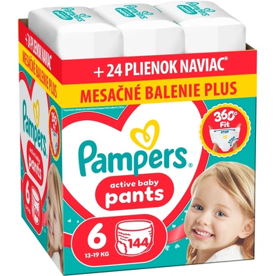 Pampers Active pants 6 144