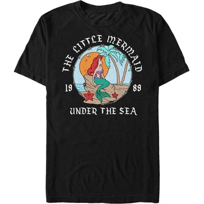 ZOOT. Fan Черна мъжка тениска Disney Mermaid Beach_90. psd ZOOT. Fan | Cheren | МЪЖЕ | L