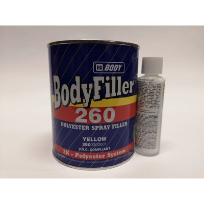 HB BODY 260 FILLER stříkací tmel 1l