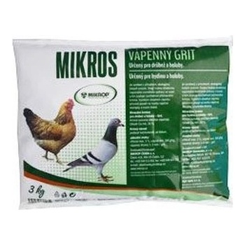 Mikros Vápenný grit 3 kg
