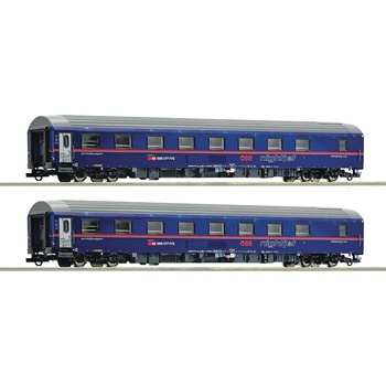 Image 1 of Roco Комплект от 2 спални вагона Nightjet, ÖBB/SBB (6200021)