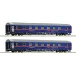 Roco Комплект от 2 спални вагона Nightjet, ÖBB/SBB (6200021)