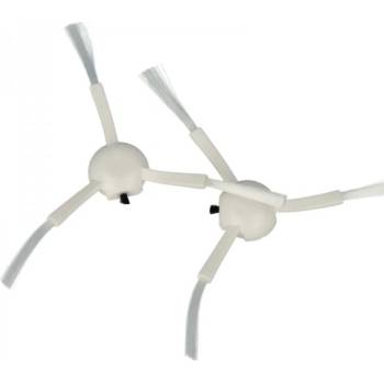 VHBW Комплект от трикраки странични четки за Xiaomi Mi Robot 2 Mijia 2C / Mi Robot 2 Ultra / Dreame D9 (889003295)